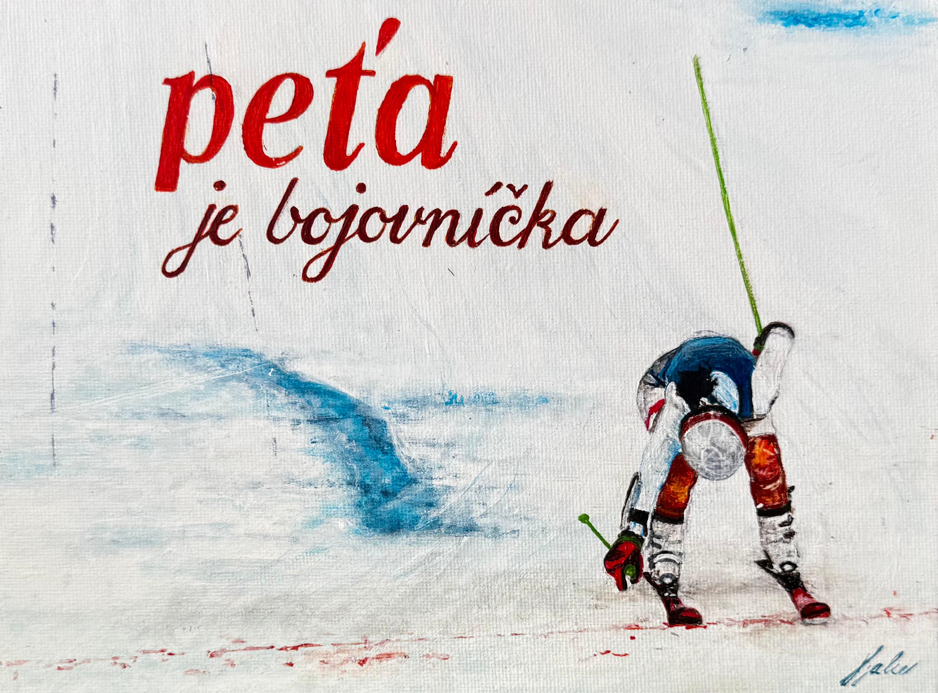 A gift for Petra Vlhová during the period of uncertainty surrounding her comeback (05.2025).